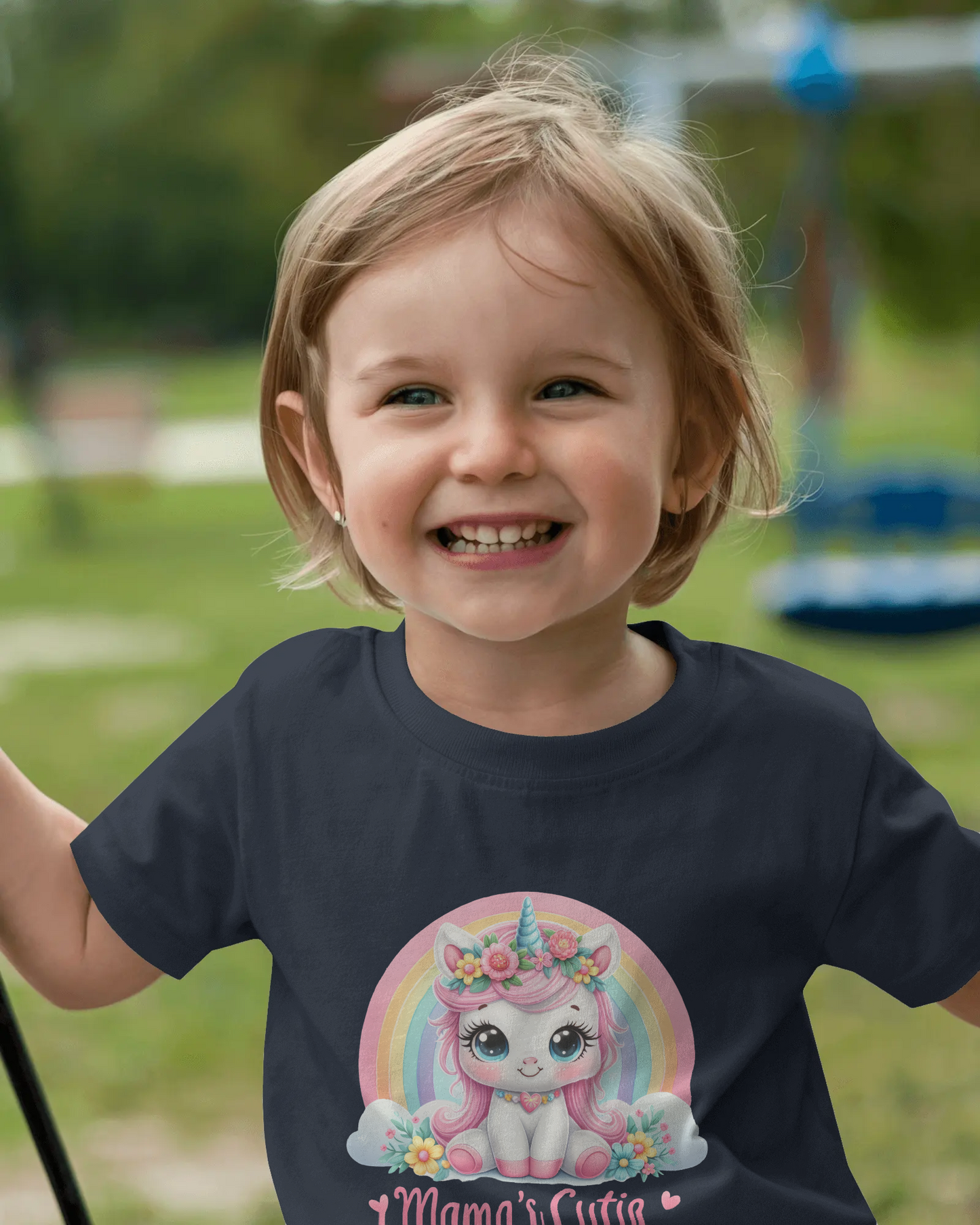 Girl's Crew Neck T-Shirt